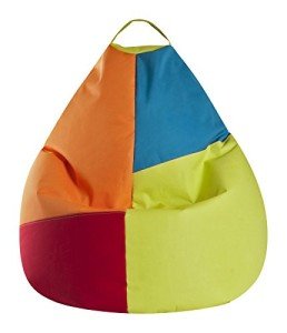 Gouchee Home Harlekin Bean Bag Chair, Multicolor - Bean Bag Couch for Kids and Adults - Sofa Chair for Indoor Living Spaces - Cozy and Stylish Comfy Chair for Reading, Gaming, and More - X-Large