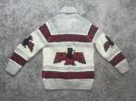 Vintage Canadian Sweater Company Cardigan Cowichan Full Zip Chunky Knit