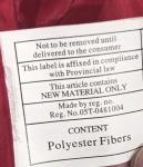 Hudsons Bay Company Olympic Red Puffer Vest HBC Canada Olympic Size Large