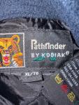 Pathfinder by Kodiak Men’s XL Fleece Shirt Jacket Quilted Lined Navy Shacket