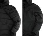 Nobis Wayland Puffer Jacket, Men's Long Down/Nylon Reversible Coat with Hood