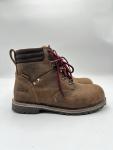 Women's Kodiak Bralorne 6" Waterproof Composite Toe Brown Leather Boots Size 9M