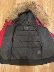 Red Designer Mackage Montréal Women’s Jacket SZ 8 Minor Flaws