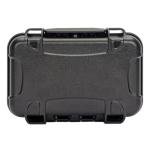 Nanuk 225 Waterproof Hard Case with Durable ABS Shell, Dustproof Seal, and Secure Latches (Black)