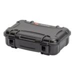 Nanuk 225 Waterproof Hard Case with Durable ABS Shell, Dustproof Seal, and Secure Latches (Black)