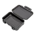 Nanuk 225 Waterproof Hard Case with Durable ABS Shell, Dustproof Seal, and Secure Latches (Black)