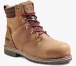 Kodiak Bralorne Women's 6" Waterproof Composite Toe WP Work Boot Brown Size 8