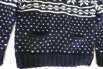 XXL CANADIAN SWEATER COMPANY Cowichan Pullover Sweater  Wool Fair Isle Pockets