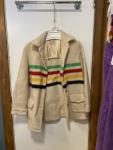 Vintage Hudson’s Bay Company (HBC) Point Blanket Jacket-Wool Coat small