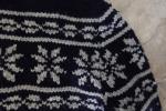 XXL CANADIAN SWEATER COMPANY Cowichan Pullover Sweater  Wool Fair Isle Pockets