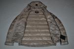 AUTHENTIC MACKAGE MENS VIC  SATEEN DOWN JACKET HOOD SAND  BRAND NEW SELL OUT