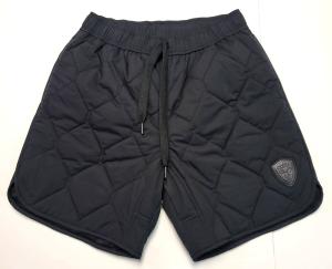 $295 New NOBIS Performance Quilted Shorts Men's MEDIUM M Poly Blend BLACK Lined