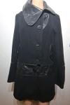 Rudsak Collection Women's Black Wool Leather Jacket Size S