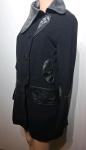 Rudsak Collection Women's Black Wool Leather Jacket Size S