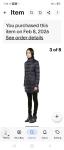 Mackage Yara Down Coat in Ink size XXS excellent condition