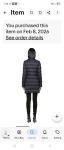 Mackage Yara Down Coat in Ink size XXS excellent condition