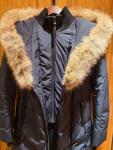 Mackage Womens Trish Down Insulated Fur Trim Hooded Parka Coat Jacket - MEDIUM