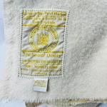 Vintage Hudson's Bay Co 8 Point King Size Striped 100% Wool Blanket 108x100" HBC