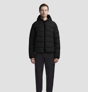 NEW Rudsak Demian M Men's Coat BLACK Matte Hooded Down Puffer Jacket Sz M