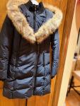 Mackage Womens Trish Down Insulated Fur Trim Hooded Parka Coat Jacket - MEDIUM