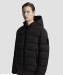 NEW Rudsak Demian M Men's Coat BLACK Matte Hooded Down Puffer Jacket Sz M