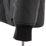 Nobis NWT Speck Reversible Quilted Bomber Jacket Size 2XL US In Solid Black