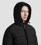 NEW Rudsak Demian M Men's Coat BLACK Matte Hooded Down Puffer Jacket Sz M
