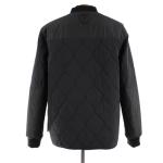Nobis NWT Speck Reversible Quilted Bomber Jacket Size 2XL US In Solid Black