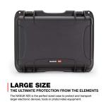 NANUK 925 Waterproof Hard Case with Padded Dividers - Black