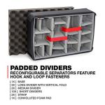 NANUK 925 Waterproof Hard Case with Padded Dividers - Black