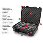 NANUK 925 Waterproof Hard Case with Padded Dividers - Black