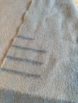 VINTAGE HUDSON'S BAY  100%  WOOL BLANKET BLUE  England 64 x 86