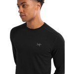 Arc'teryx Men's Black Merino Wool Crew Neck
