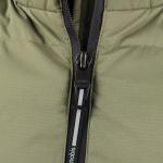 Nobis NWT Oren Full Zip Down Hooded Vest Size L US In Clover Green Polyester