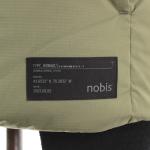 Nobis NWT Oren Full Zip Down Hooded Vest Size L US In Clover Green Polyester