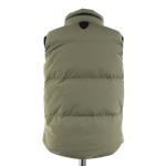 Nobis NWT Oren Full Zip Down Hooded Vest Size L US In Clover Green Polyester