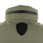 Nobis NWT Oren Full Zip Down Hooded Vest Size L US In Clover Green Polyester