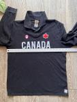 Hudson's Bay Canada Olympic Team Official Black Long Sleeve Shirt Men's M