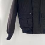 Nobis Cartel Down Fill Jacket Bomber Puffer Duck Down Black Men's Sz L