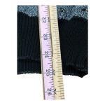 Vintage Sears Sweater Mens 44 Black Gray Tiger Stripe Knit Crewneck 90s Canada