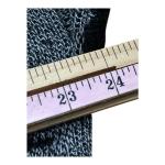 Vintage Sears Sweater Mens 44 Black Gray Tiger Stripe Knit Crewneck 90s Canada