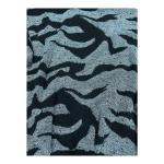 Vintage Sears Sweater Mens 44 Black Gray Tiger Stripe Knit Crewneck 90s Canada