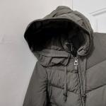 Rudsak womens xsmall olive green hoodie long winter puffer coat