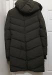 Rudsak womens xsmall olive green hoodie long winter puffer coat