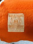 Hudson's Bay Co. Vintage Orange 3.5-Point Wool Blanket 64”x88”