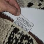 Canadian Sweater Company Wool Cowichan Hand Knit Vtg Full Zip Shawl Collar M/L