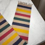 Johnstons of Elgin Hudson's Bay Company 100% Wool Scarf Made in Scotland