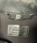 Rudsak Women's MOONI Mid-Length Coat Leather Collar Black Size L (orig. $395)