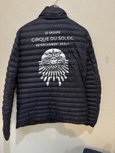 RUDSAK Cirque Du Soleil Quilted Down Shirt Jacket Black Men’s Size L