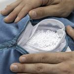 Gouchee Home Belgique Round Velvet Pouf, Foot Stool, Stuffed Ottoman Bean Bag Chair - Plush, Stylish, Lightweight and Comfortable Furniture Accessory for Living Room & Bedroom - 20" x 12", Turquoise